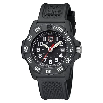 Afbeelding van Luminox Navy Seal Heren Horloge 45mm Militair Duikhorloge Datumfunctie 200m Waterbestendig Horloges Gemaakt in Zwitserland, Zwart, Modern