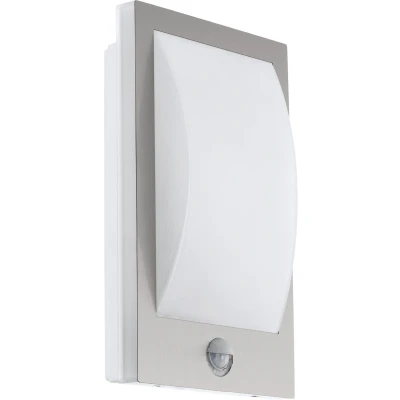 Afbeelding van EGLOÂ VerresÂ WandlampÂ VoorÂ buitenÂ Â E27Â IP44Â RVS/Wit