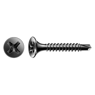 Afbeelding van SPAX GIX D snelbouwschroeven 3,5 x 25 mm, volledige schroefdraad, 1000 stuks, boorpunt, kruiskop H2, trompetkop, droogbouwschroeven voor versterkte metalen profielen 1991170350255