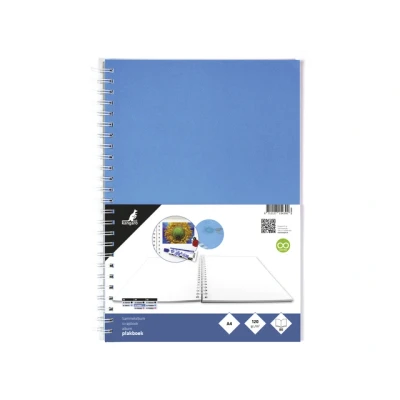 Afbeelding van Plakboek Kangaro A4+ 120 grams 40 vel, voorkant blauw