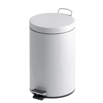 Afbeelding van Pedaalemmer 20 liter wit
