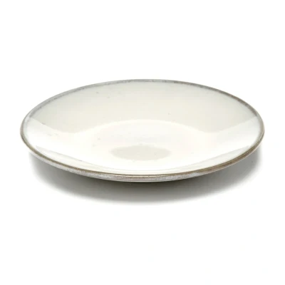 Afbeelding van Serax Surface By Sergio Herman Espresso Kop Schoteltje Inku Wit D 12 cm H 1.6