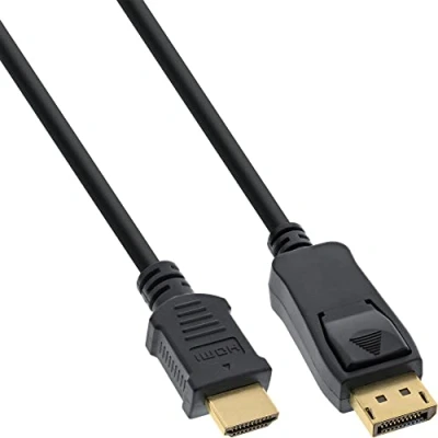 Afbeelding van Premium DisplayPort naar HDMI kabel DP 1.1 / 1.3 (Full HD 1080p) zwart 1,5 meter