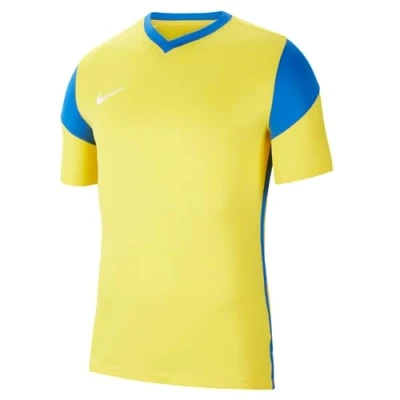 Afbeelding van Nike Heren Short Sleeve Top M Nk Df Prk Drb Iii Jsy Ss, Tour Geel/Royal Blue/Royal Blue/White, CW3826 720,