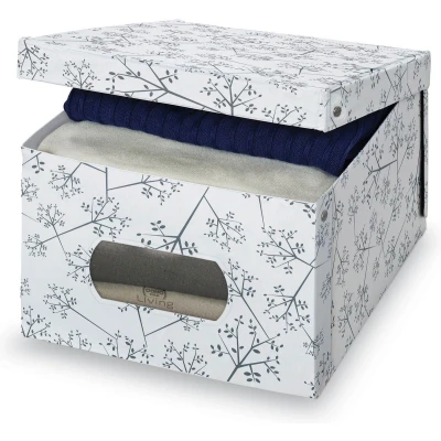 Afbeelding van Multi functionele Kist Domopak Living 916060 Wit (39 x 50 24 cm)