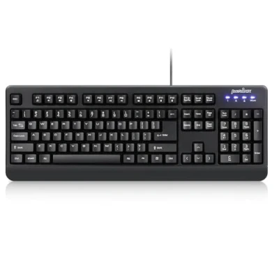 Afbeelding van Keyboard Perixx compatible PERIBOARD 517 USB Black US
