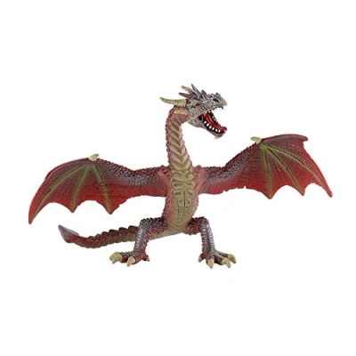 Afbeelding van Bullyland Vliegende Draak (rood/bruin) 13 x 9 10 cm (lxbxh)