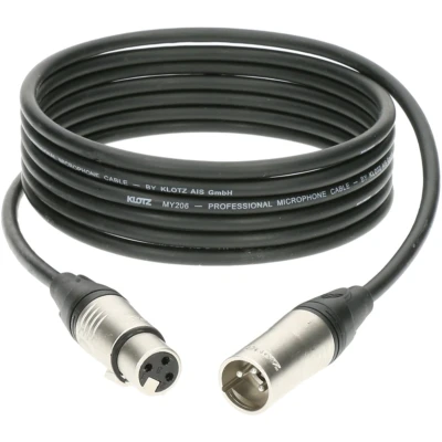 Afbeelding van Klotz M1K1FM0200 XLR 3P microfoonkabel 2 meter