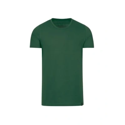 Afbeelding van Trigema Heren 602201 T shirt, per pack groen (efeu 072), X Large (fabrieksmaat: XL)