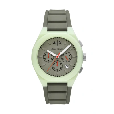 Afbeelding van Armani Exchange SYNC Heren Horloge 44 mm Groen