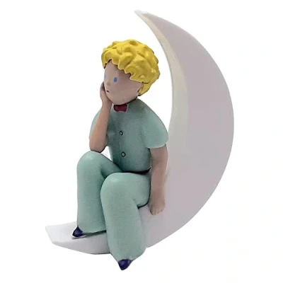 Afbeelding van Plastoy The Little Prince Sitting On Moon Figure