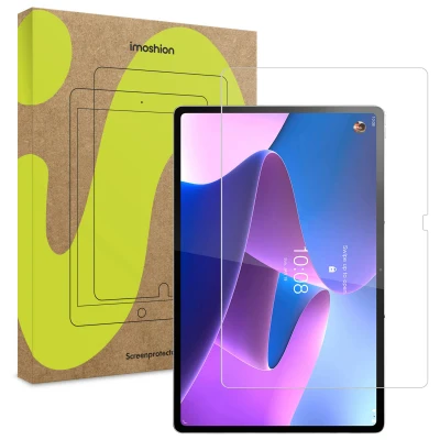 Afbeelding van screenprotector Lenovo Tab P12: iMoshion Gehard glas tablet