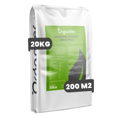 Afbeelding van Organifer Diatomeeënaarde 100% Zuiver Ultra fijn Poeder (50 liter zak 20 kg)