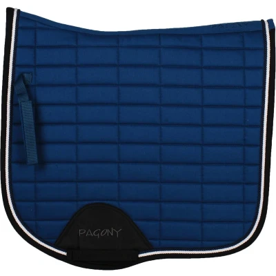 Afbeelding van Pagony Work zadeldek blauw maat:vs cob