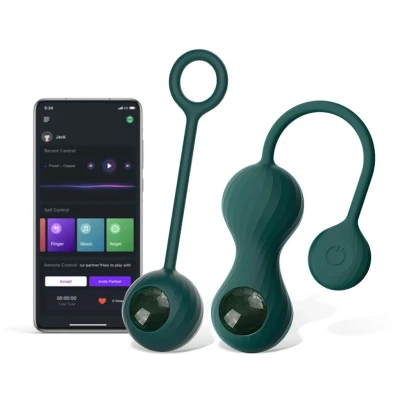 Afbeelding van Magic Motion Crystal Duo Bekkenbodem trainen kegels GRATIS TOY bij iedere bestelling v.a. 40,