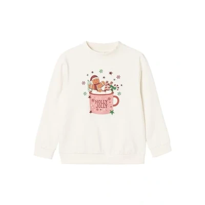 Afbeelding van NAME IT NKFRULJUL LS NREG SWEAT BRU BOX Meisjes Trui Maat 122/128