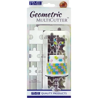Afbeelding van PME Geometric Cutter Puzzle Set/3