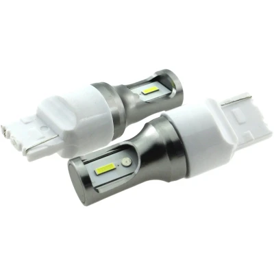 Afbeelding van T20 7440 W21W set autoverlichting LED 2 stuks SMD daglichtwit 6000K 839 Lumen 12V DC 9.6 Watt