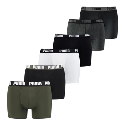 Afbeelding van PUMA Boxershorts groen / donkergroen zwart offwhite