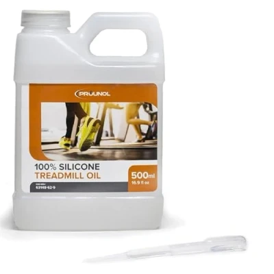 Afbeelding van PROUNOL 100% pure siliconenolie voor loopbanden fles van 500 ml