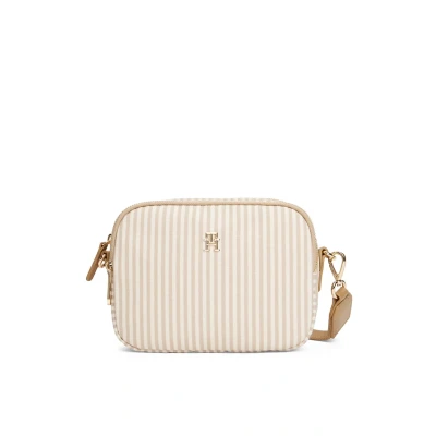 Afbeelding van Tommy Hilfiger Poppy Summer Camera BAG Schoudertas, Dames, Maat: One Size, Khaki