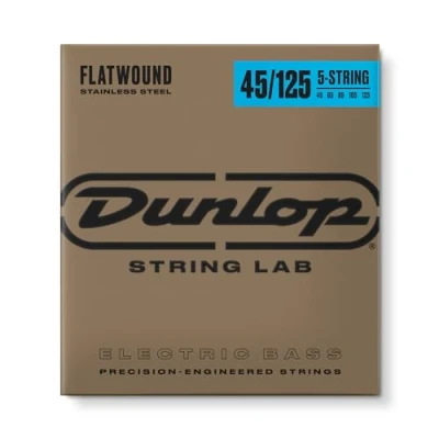 Afbeelding van Dunlop DBFS45125 Flatwound Long Scale 45 125 voor 5 snarige basgitaar