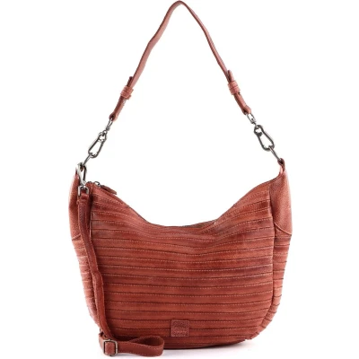 Afbeelding van FREDsBRUDER Leren Schoudertas Flowow Shoulderbag Light Rust Terracotta