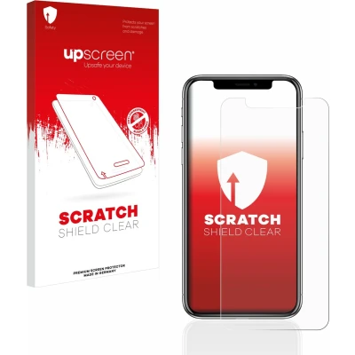 Afbeelding van upscreen Scratch Shield schermbeschermer (1 Stuk, Apple iPhone X), Smartphone beschermfolie, Transparant