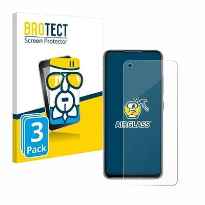 Afbeelding van BROTECT Screenprotector voor ASUS ZenFone 8 Folie Beschermfolie Beschermglas transparant (3 Stuks)