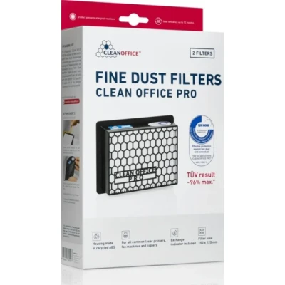 Afbeelding van Clean Office PRO printer fijnstoffilter 150x120x50mm 2 stuks universeel