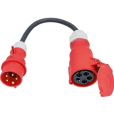 Afbeelding van AS Schwabe 61376 Stroom Adapterkabel 16 A Zwart 0.3 m H07RN F 5G 2,5 mm²