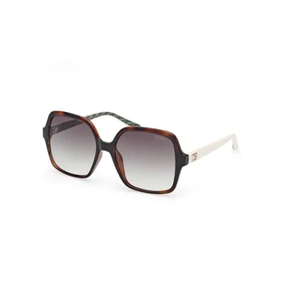 Afbeelding van Guess Zonnebril, Dames, Maat: One Size, Marrone chiaro verde sfumato