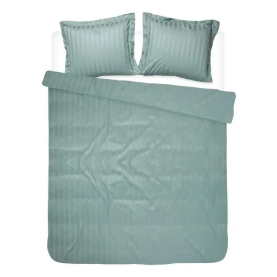 Afbeelding van Damai Dekbedovertrek Linea Green Mist 260 x 200/220