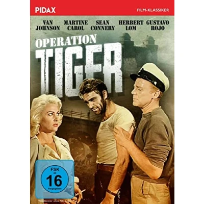 Afbeelding van Operation Tiger / Spannender Abenteuerfilm mit Starbesetzung (Pidax Film Klassiker)