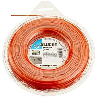 Afbeelding van Maaidraad ALUCUT 1,6 mm 91 m trimmerdraad 6 kant nylondraad