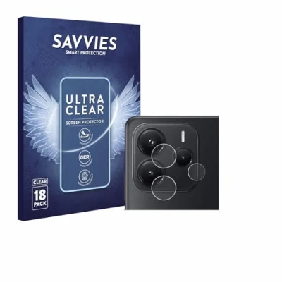 Afbeelding van Savvies Screenprotector voor Xiaomi Redmi Note 14 (ALLEEN Camera Lens) Folie Beschermfolie transparant (18 Stuks)