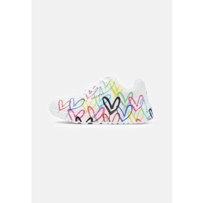 Afbeelding van Skechers UNO LITE Sneakers laag voor kinderen, Maat: 33, White/multi trim Schoenen