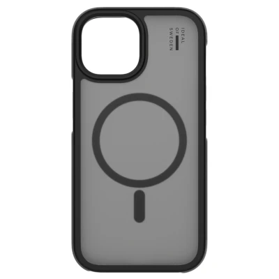Afbeelding van Apple iPhone 14 MagSafe Hoesje Gerecycled kunststof iDeal of Sweden Hardcase/Backcover Zwart Telefoonhoesje Shockproof/Valbescherming