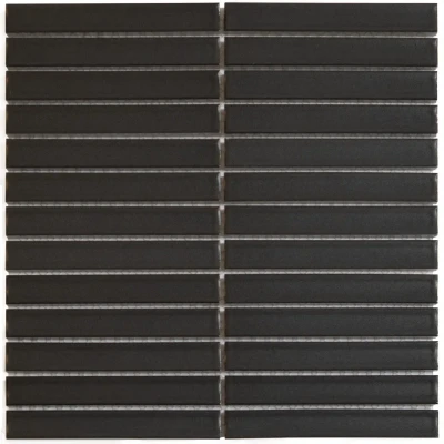 Afbeelding van The Mosaic Factory Carbon Shades mozaïek tegels 30x30cm grijs mat