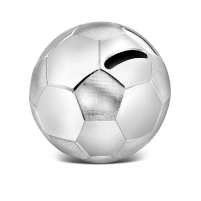 Afbeelding van Spaarpot Zilverstad Voetbal
