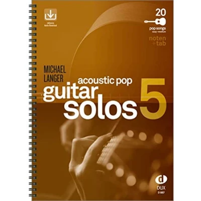 Afbeelding van Edition Dux Acoustic Pop Guitar Solos 5 Diverse songbooks