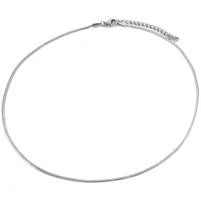 Afbeelding van Ketting Schakel 3 mm RVS Lengte 40 45 cm Zilverkleurig
