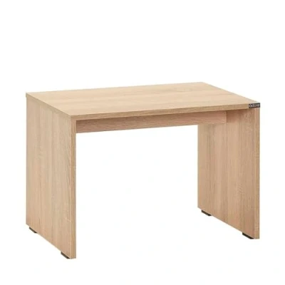 Afbeelding van Kirti minimalistische salontafel B60cm Donker hout Menzzo