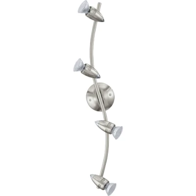 Afbeelding van EGLO Magnum   Plafondspots   4 Lichts   LED   Nikkel Mat, Chroom