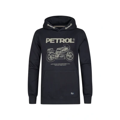 Afbeelding van Petrol Industries Artwork Catskill Hoodie voor kinderen, Maat: 152, Deep black