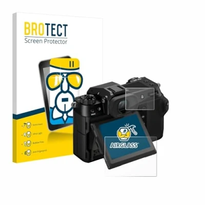 Afbeelding van BROTECT Screenprotector voor Fujifilm GFX100S II (Display + Schouderdisplay) Folie Beschermfolie Beschermglas transparant