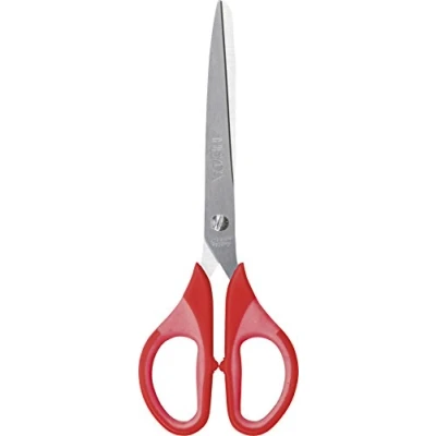 Afbeelding van Heyda 204809423 universele schaar Colour Code (18 cm met soft touch inleg) rood /