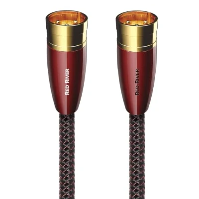 Afbeelding van Audioquest Red River XLR Kabel 2m (per paar)