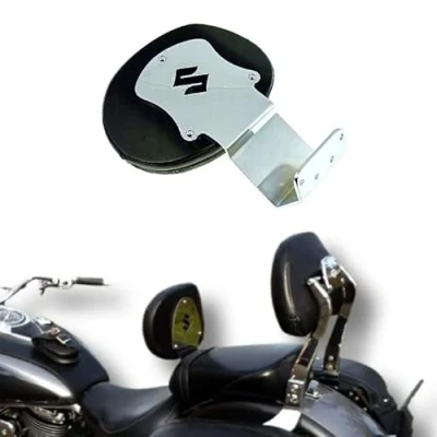 Afbeelding van Suzuki VL800 Volusia, Indringer / C800 M800 Intruder C50 M50 Boulevard Driver Support Rider Rugleuning Ondersteuning Chrome Rugsteun