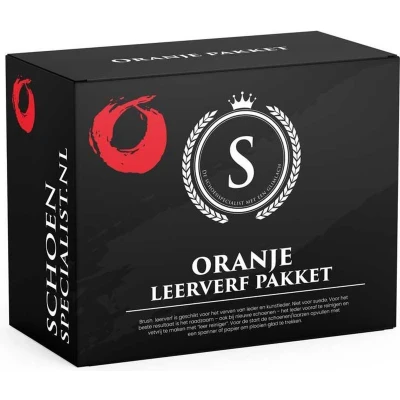 Afbeelding van Brush leerverf pakket 018 Oranje